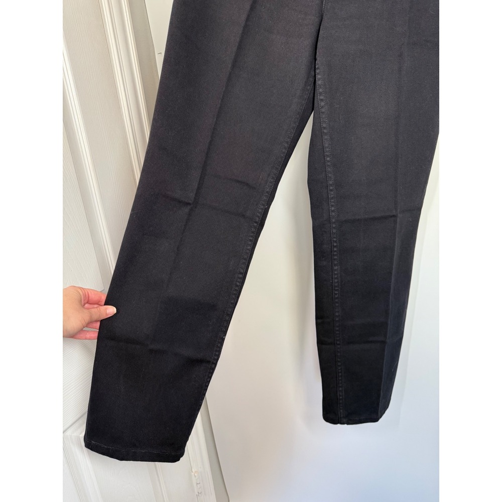 Vintage LAWMAN WESTERN Women's Black Denim Jeans Slim Fit High Rise 13 Bareback‎ - Picture 2 of 9